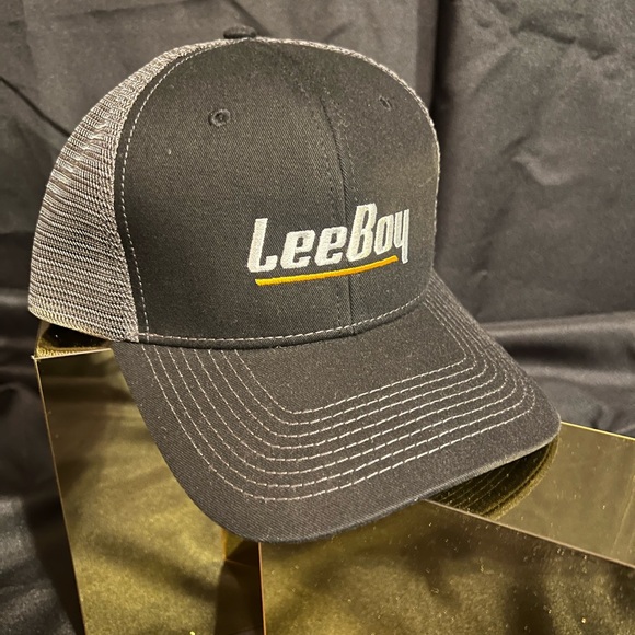 Custom Advertising Other - LeeBoy Black and Gray Trucker Hat NEW